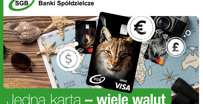 Teraz możesz połączyć swoją kartę debetową z kontami walutowymi!