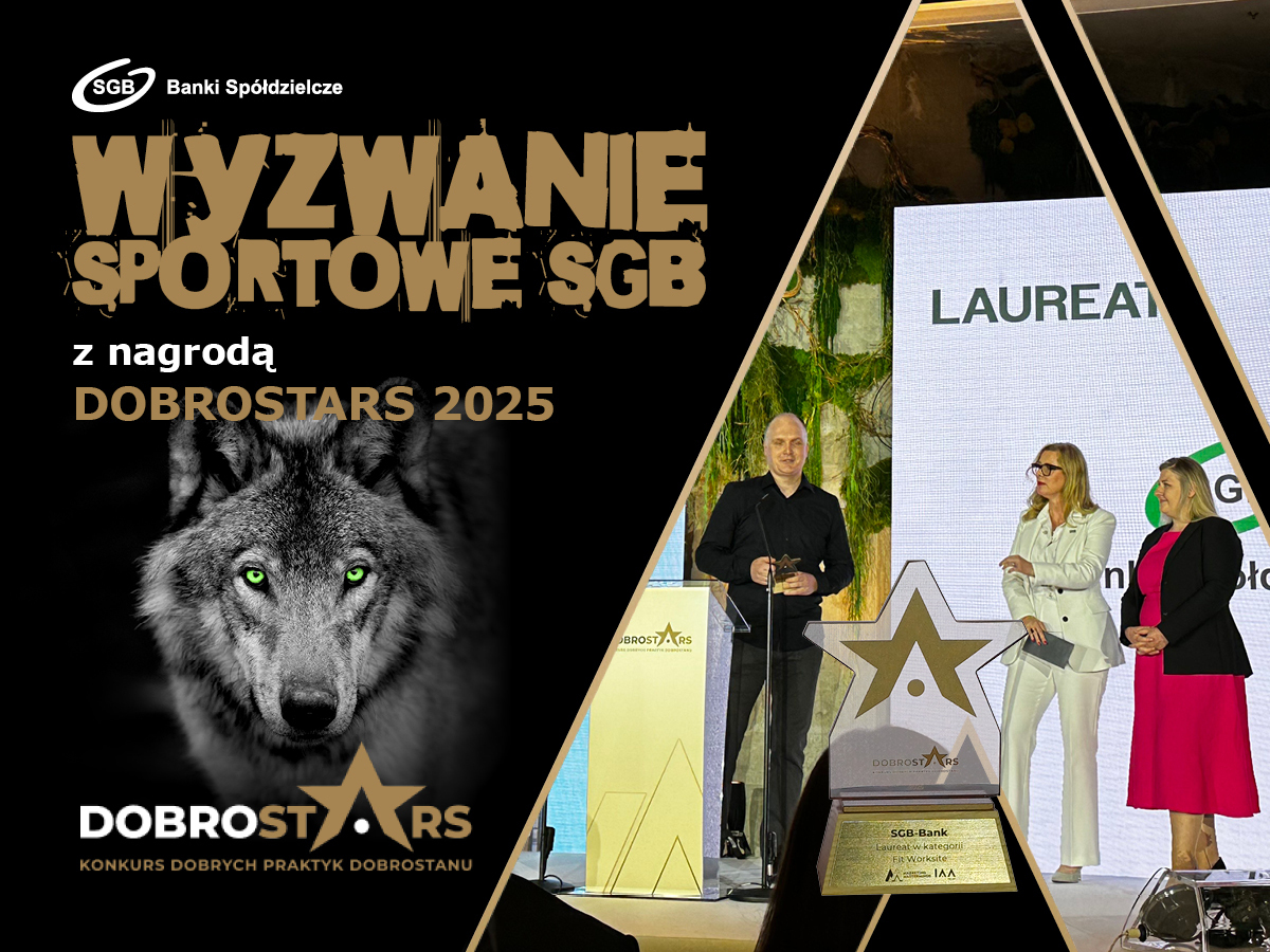 Wyzwanie Sportowe SGB z nagrodą DOBROSTARS!